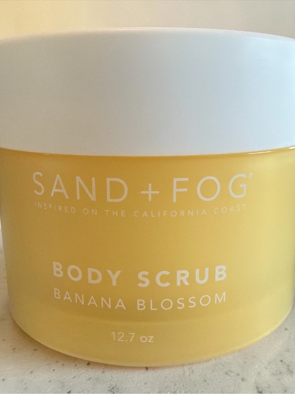 Sand + Fog Banana Blossom Body Scrub — 12.7oz